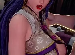 3D Animation Of Kof Girls: Intriguing Mix Of Action And Sensuality In Cartoon Style