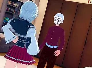 Koneko Recalls Last Night's Events in HS DXD