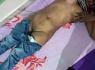 Hey! Indian Housewife Caught in Dirty Bedroom Action!