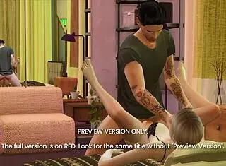 backstage pass 3 preview in 3d hentai style