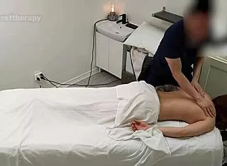 alice, young 18+ waitress, didn't expect my wild massage today