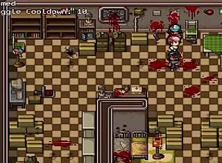 Hentai game featuring bathroom creampie and blowjob