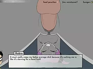 Want to see Jinx and Blackfire's funtime?