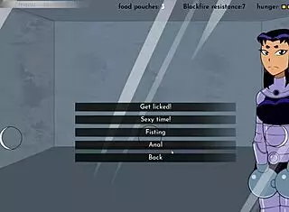 Want to see Jinx and Blackfire's funtime?