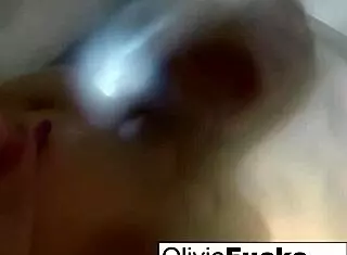 Pierced Olivia washes off after a long day 😊