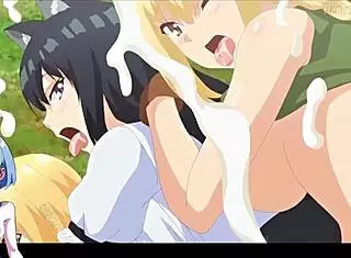 Watch isekai harem hentai episode 5!