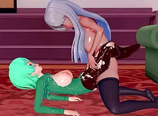 Wow, 3D Hentai Futa Sex!