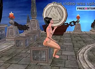 animate cartoon video of an indian bhabhi in sexy positions