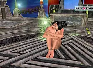 animate cartoon video of an indian bhabhi in sexy positions