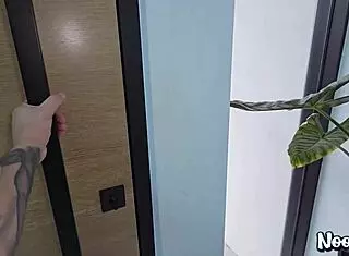 POV Fucking Hot Blonde Milf Ellie Tay at Nookies Crib