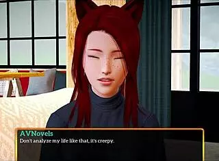 My New Family: Redhead with Big Tits and Ass in Erotic Anime