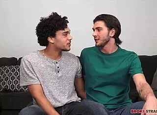 Justin Dean DOMINATES Derek Cline With BIG COCK!