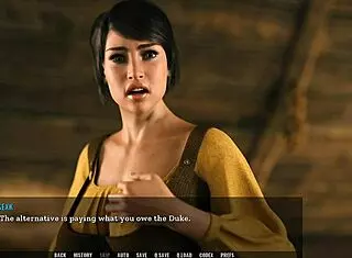 She couldn't pay taxes, so I fucked her and her daughter in this hentai