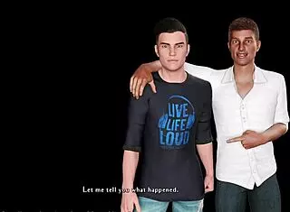 meeting josy in being a dik 01 with cute outfit