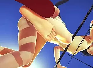 Kitty Unleashes Futanari Cumshot in Uncensored Hentai