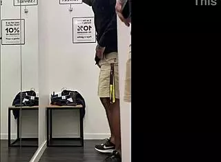 Tall Stud With Big Black Cock Spotted in Gym Changing Room