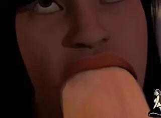 2D & 3D Milf Takes BBC In Every Hole