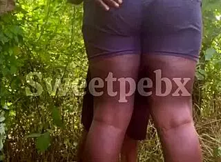 Sex in Bush with Friend