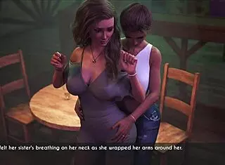 Wife And Stepmother Share Intimate Homemade Moments