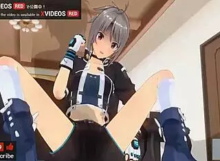 Uncensored Idol Threesome in 3D Anime with ASMR Voices