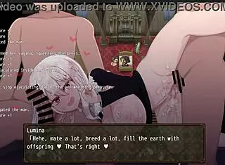 rumina joins the hypnosis cult in part 3 of this hentai anime game