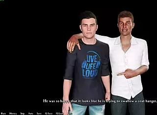 meeting josy in being a dik 01 with cute outfit