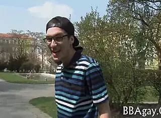 In a coarse homo sex encounter