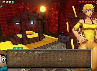 Hornycraft Parody Hentai Game Pornplay Ep 47 Piglin Happy Ending!