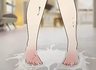 Frieren Trapped in Sticky Cum, Fucked Hard in Stark Fern Hentai Parody!