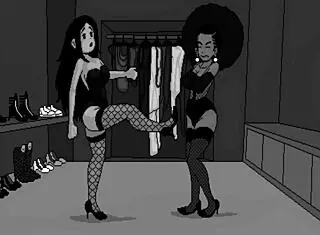 juicy futa in intense action!