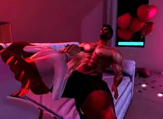 waifu surprises boyfriend for romantic valentines night