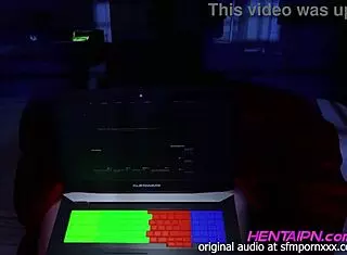 MILF In Green Shirt And Red Thong Teasing In Bedroom