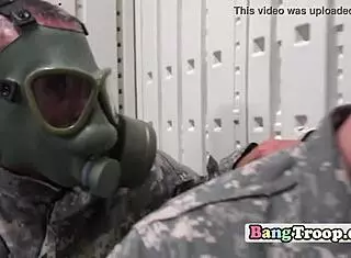 Superior officer demands, 'Soldiers, put your junk in the hole now!'