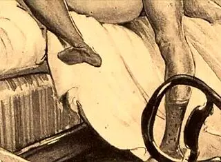 vintage erotic drawings