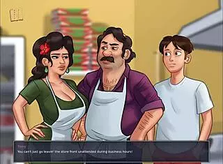 i messed up summertime saga 123 with erotic cartoon scenes