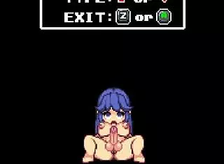 Black Labyrinth Gallery with Futanari Creampie