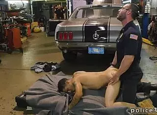 Gothic Twink Boinked By Police!