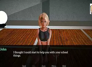 My new family 19: fun adventures with teen blonde 😊