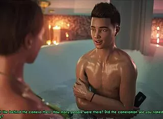 Wife and Mother-in-Law Relax in Game Setting