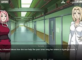 Tsunade and Tenten giving handjob and foot job in public restaurant?