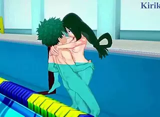 Rumi Mirko Tsuyu Izuku Intense Creampie Sex
