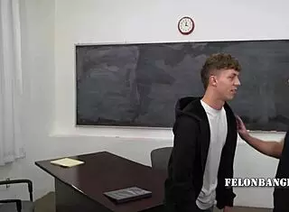 Caught Stealing But Seduced Horny Security Guard For A Way Out