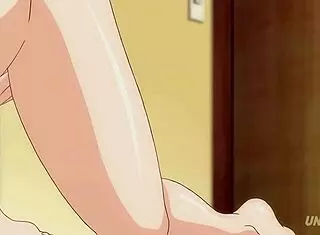 Man, stepdad can’t resist touching young hentai girl!