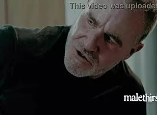 Step dad loses control, delivers face sitting punishment in hardcore session.