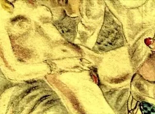 vintage erotic comic illustration