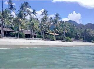 Hétvégét töltöttem a természetben, őrült szex egy öreg szőrös perverz óriás farkával