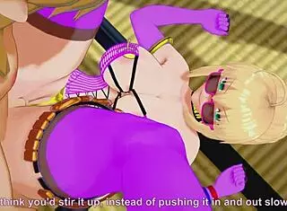 Buttsex Magic With Saber In 3D Game.