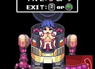 Black Labyrinth Gallery with Futanari Creampie