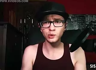 Gabbie Carter With Big Natural Tits And Tattoos Masturbates To Stepbrother On Webcam