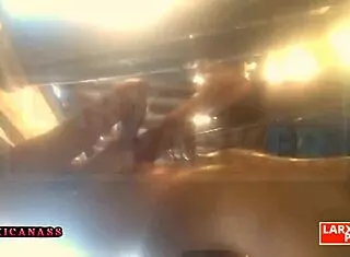 Kassandra masturbates in bathroom for virtual casting until orgasm